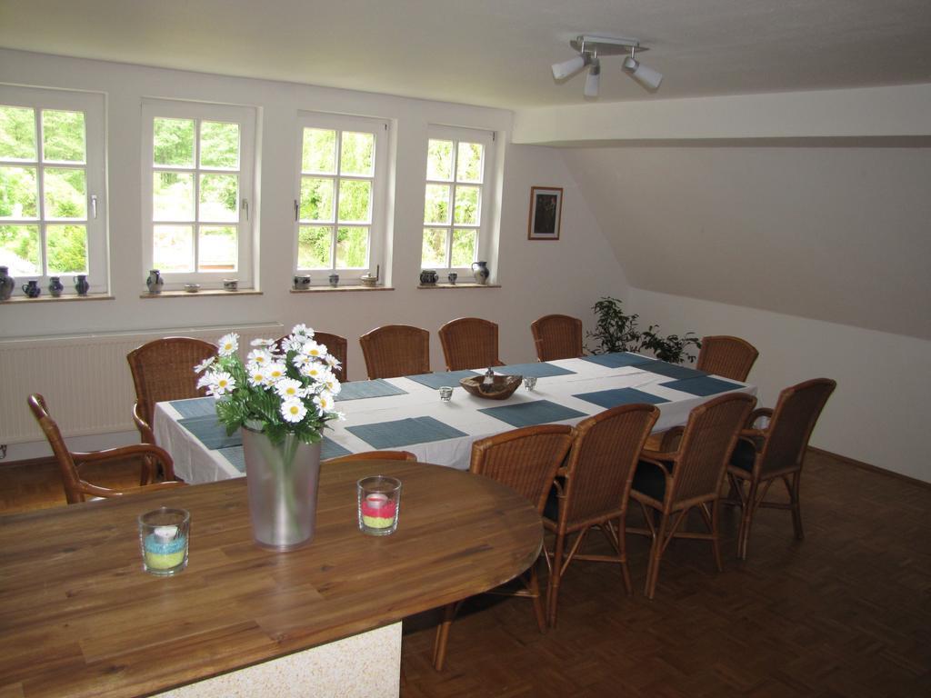 Hof Guttels Waldgasthof Ferienpension Rotenburg an der Fulda Oda fotoğraf