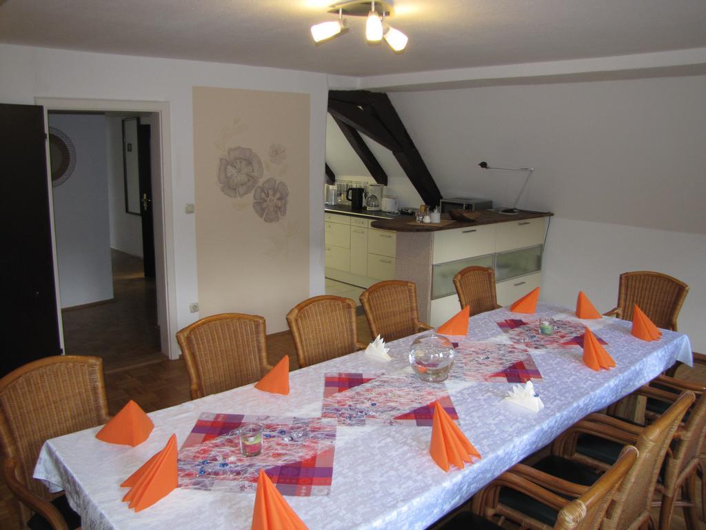 Hof Guttels Waldgasthof Ferienpension Rotenburg an der Fulda Oda fotoğraf
